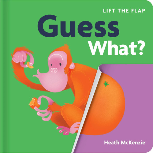 Lake Press Lift-the-Flap Board Book - Guess What? 3107