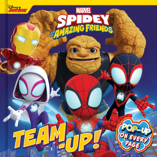 Marvel Spidey and his Amazing Friends Team-Up Pop-Up Book