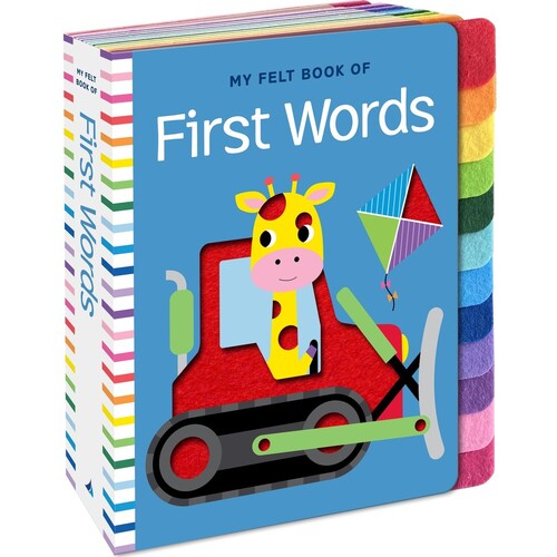 Lake Press My Felt Book of First Words 4401