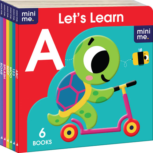 Lake Press Mini Me Let's Learn 6 Book Slipcase