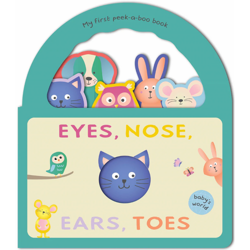 Lake Press Peek-a-Boo Handle Book - Eyes, Nose, Ears, Toes 5774