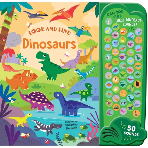 Lake Press Look And Find Book - Dinosaurs 6979