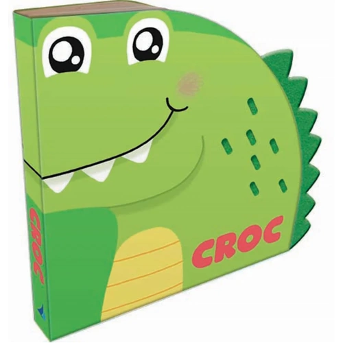 Lake Press Shaped Felt Book - Crocodile 8232