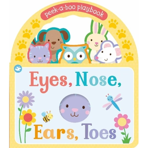 Lake Press Peek-A-Boo Handle Book - Eyes, Nose, Ears, Toes 8874