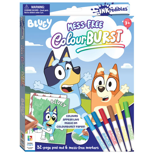 INKredibles Colour Burst Activity Pack Bluey