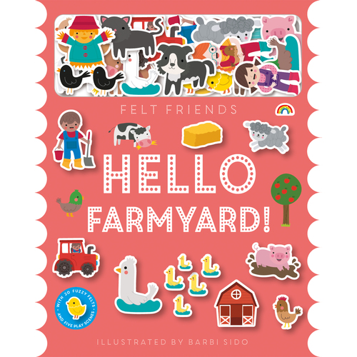 Really Decent Books Felt Friends Hello Farmyard! 403989