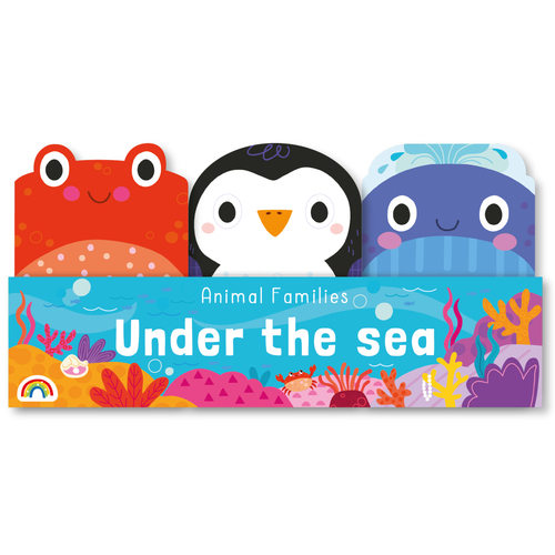 Really Decent Books Animal Families Under the Sea 3pk Mini Books 403994