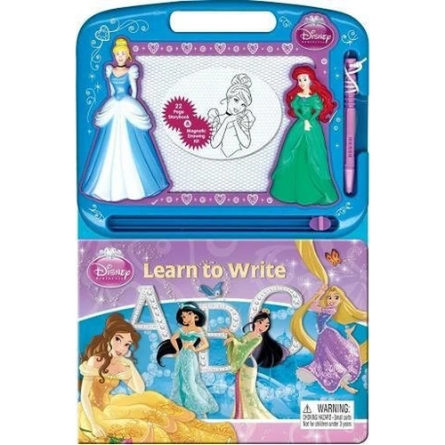 Disney Princess Magnetic Drawing Kit - Learn to Write