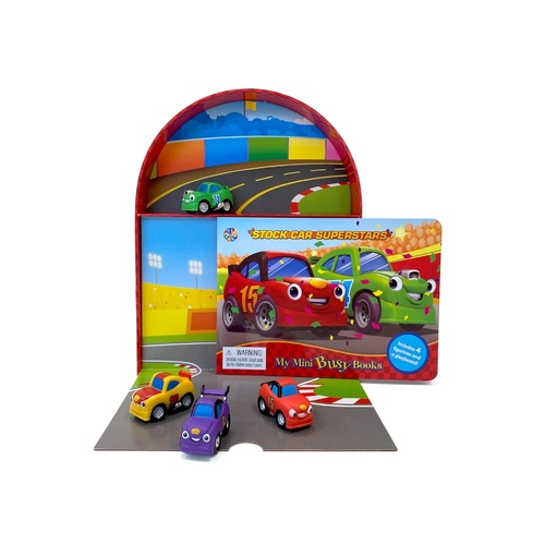 Race Cars Mini Busy Book