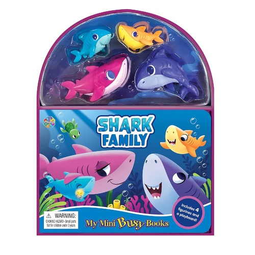 Shark Family Mini Busy Book