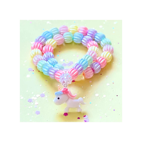 Sweet As Sugar Beaded Necklace - Bella Unicorn A03