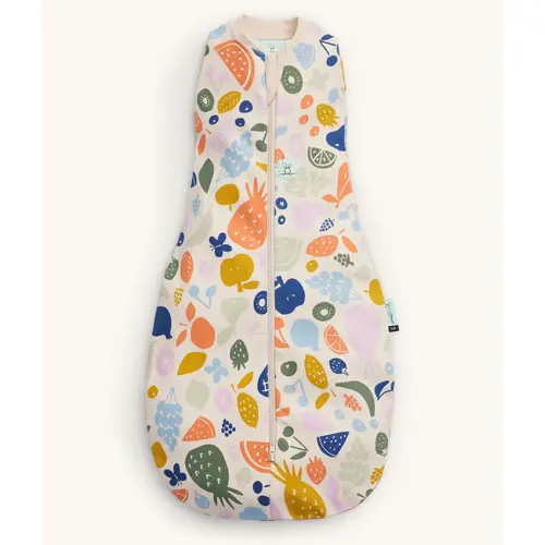 ergoPouch Cocoon Swaddle Bag 0.2 TOG Fruit Salad [Age: 0-3 Months (000)]