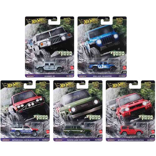 Hot Wheels Premium Car Culture Terra Treck Set of 5 FPY86 961C