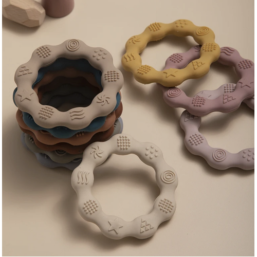 Honeysuckle. Circle Baby Teether