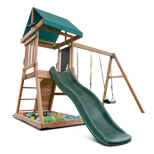 Lifespan Kids Greenvale Play Centre with 1.8m Slide