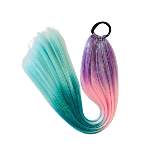 The Hairy Fairy Mermaid Burst Straight Poyntail 100g 60cm