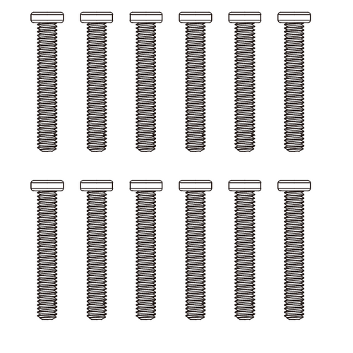 MJX Machined Screws (12pcs) MJXS-M25144