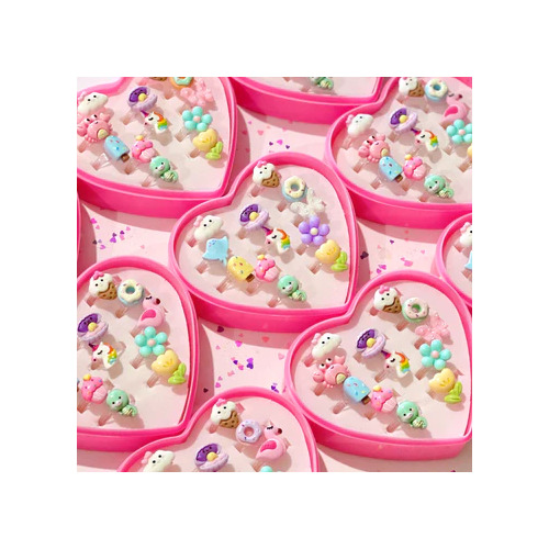 Sweet As Sugar Ring Set (12 charms assorted) N01