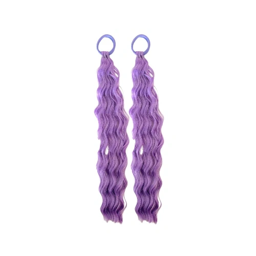 The Hairy Fairy 35cm Purple Mini Wavy Set