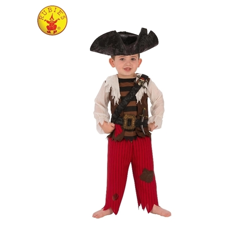 Rubies Deerfield Pirate Matey Costume Dress Up Various Sizes [Size: 3-4yrs Small] 641136S