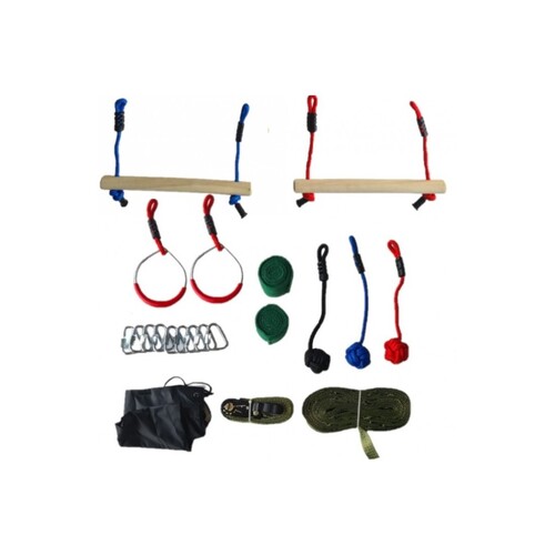 Ninja Ratchet Set including 7 obstacles