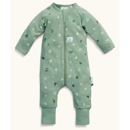 ergoPouch Long Sleeve Layers 1.0 TOG - Sweet Orchard [Age: 0-3 Months (000)]